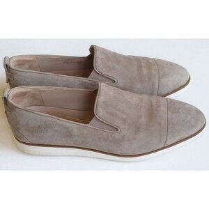 Cole Haan Grand Ambition Suede Loafers Slip-On Shoes 8.5 Irish Coffee